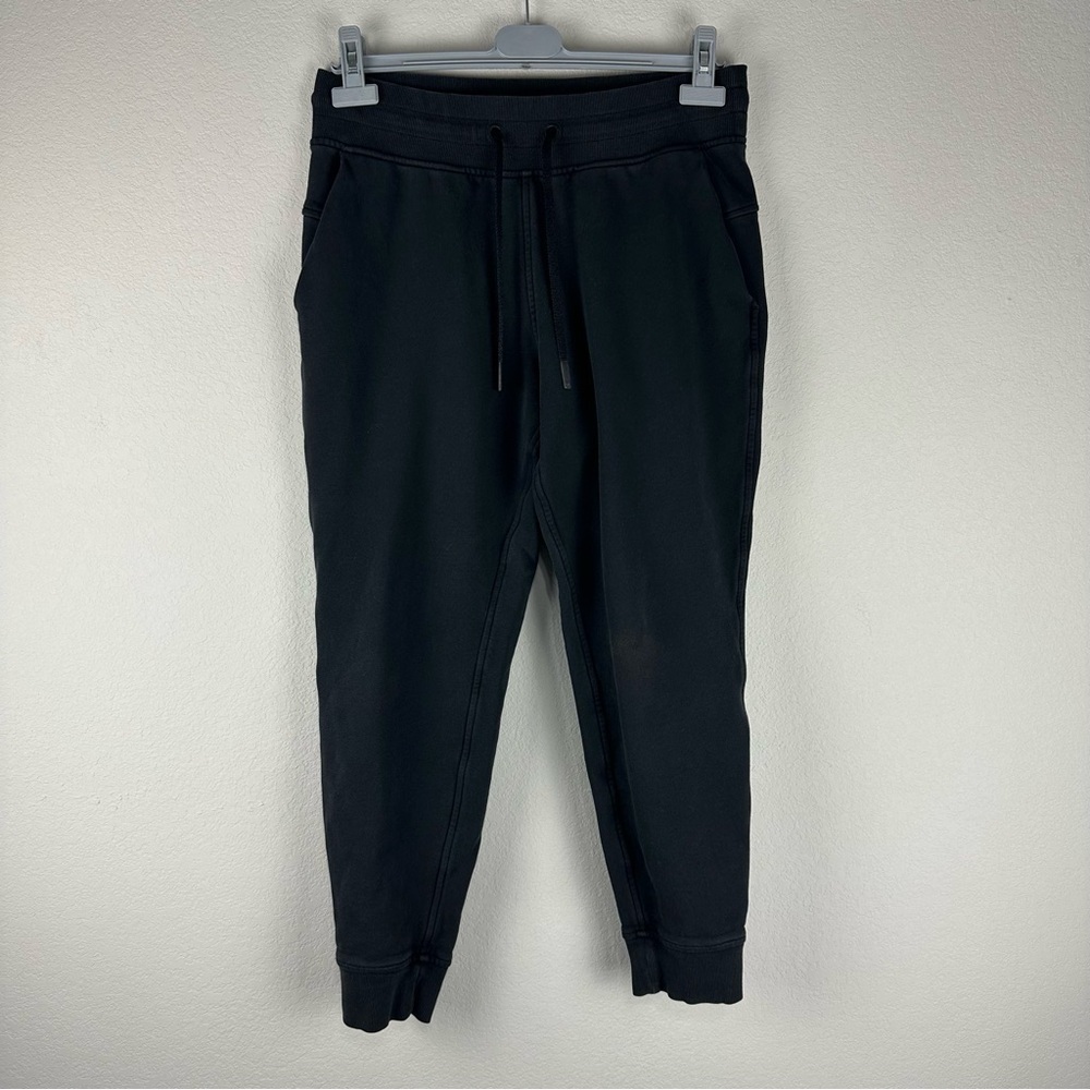 Lululemon Faded Black Warm Down Athletic Athleisure Joggers Pants Size 10